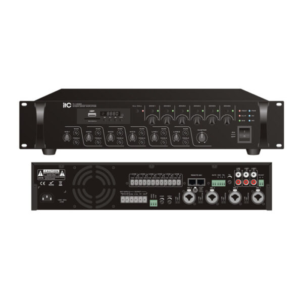 Mixer audio cu amplificator ITC TI-2406S